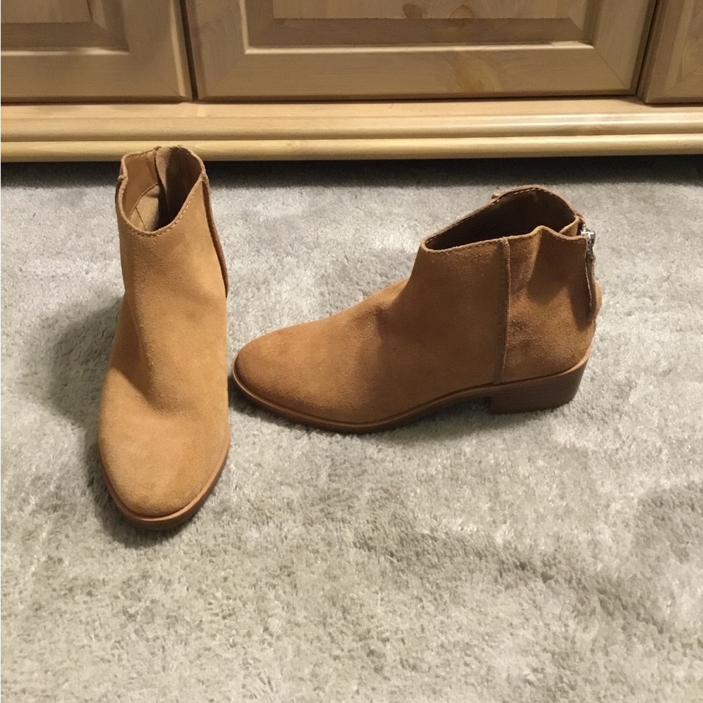 Suede Booties
